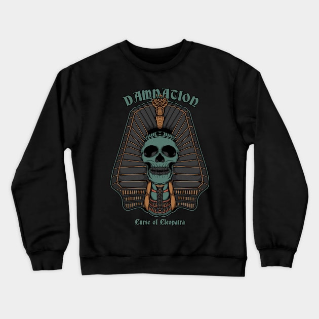 The Cleopatra Curse Crewneck Sweatshirt by Merchsides